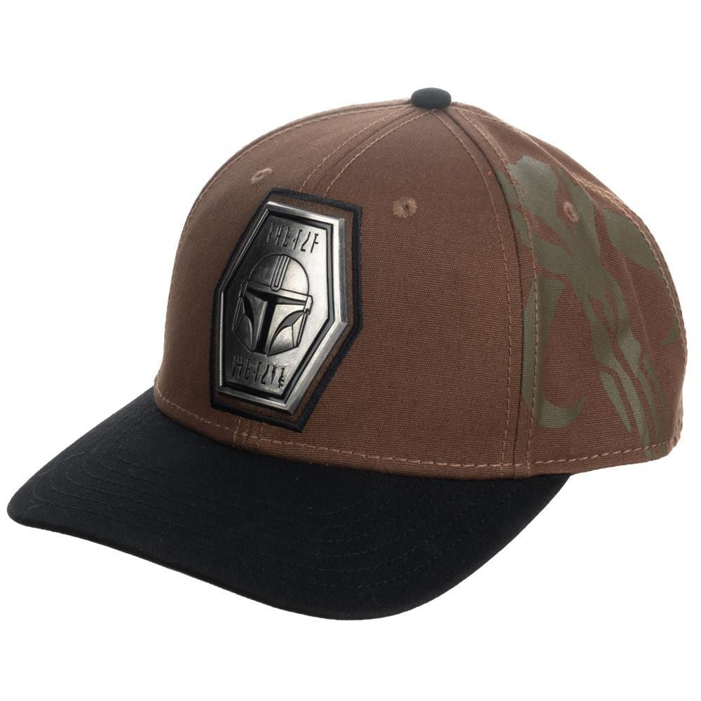 The Mandalorian Bounty Hunter Curved Snapback Cap
