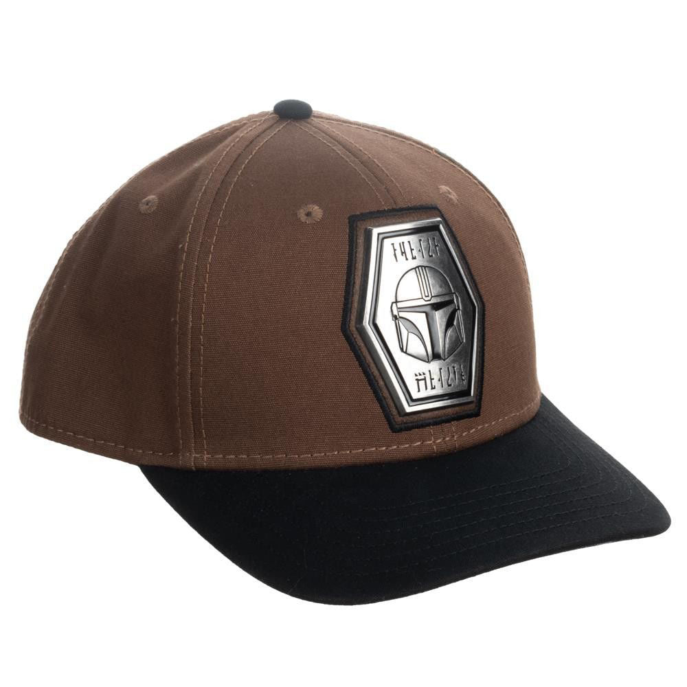The Mandalorian Bounty Hunter Curved Snapback Cap