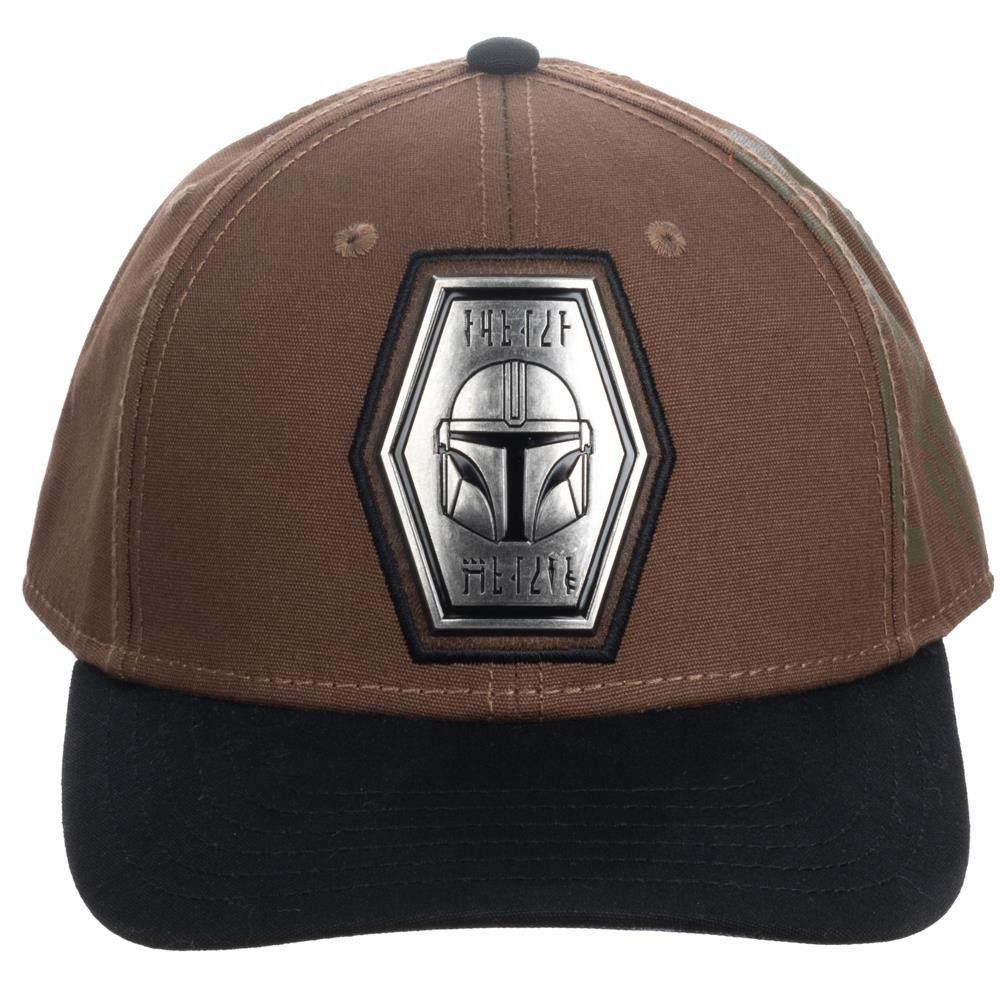 The Mandalorian Bounty Hunter Curved Snapback Cap