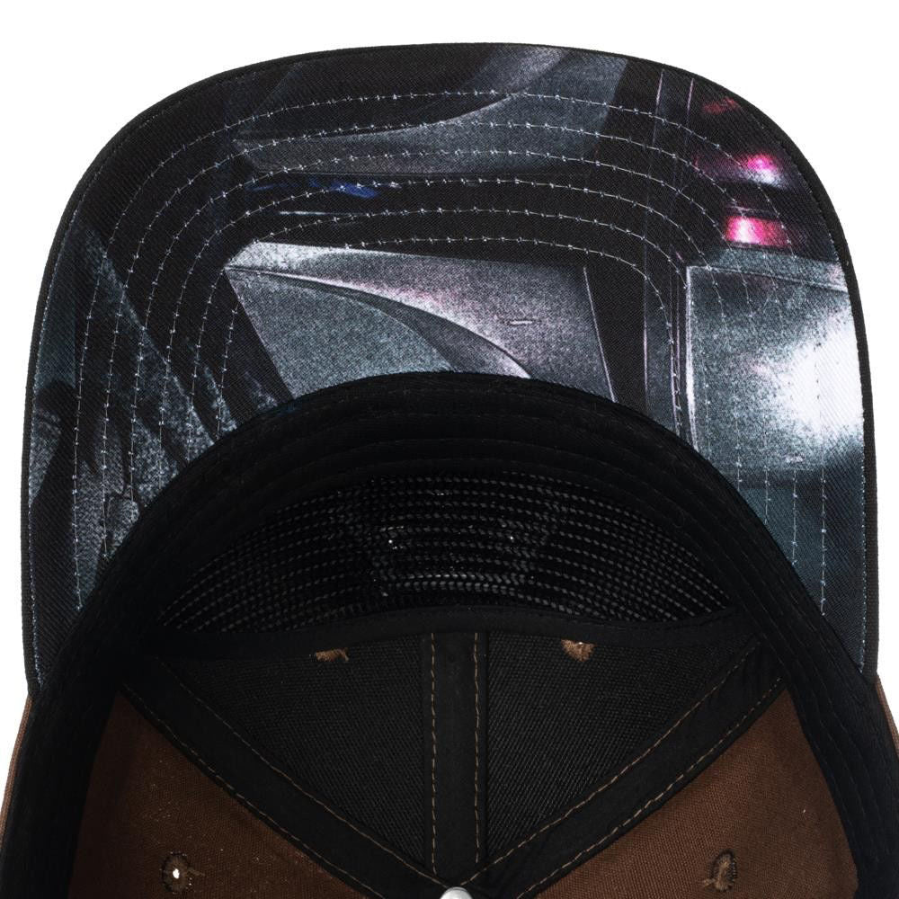 The Mandalorian Bounty Hunter Curved Snapback Cap