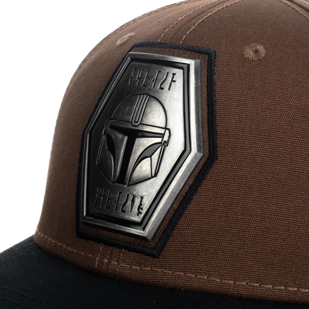 The Mandalorian Bounty Hunter Curved Snapback Cap