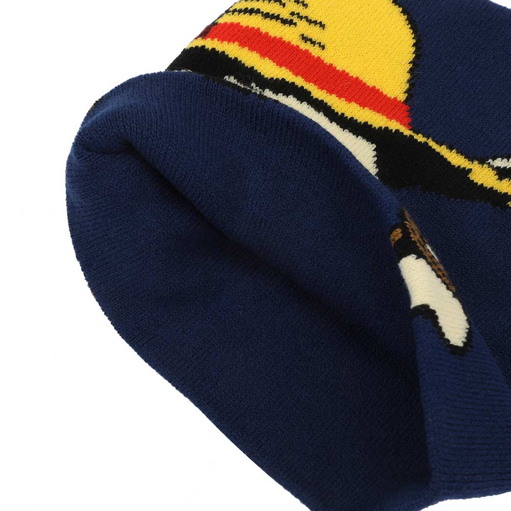 One Piece Patch Skull Cap Beanie