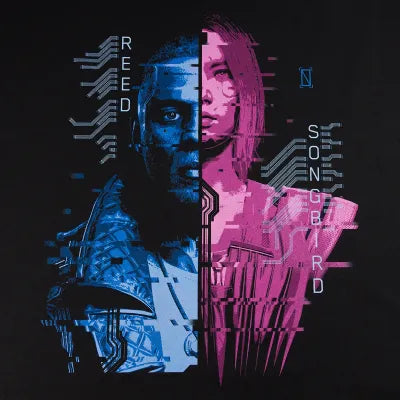 Cyberpunk 2077 Phantom Liberty Reed & Songbird T-shirt