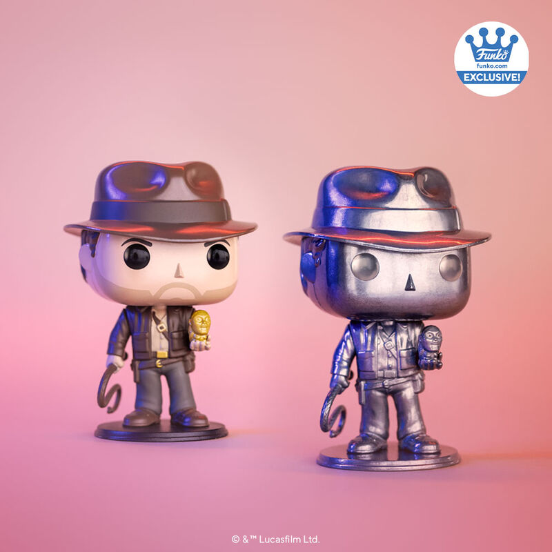 Funko Pop! Raider of the Lost Ark - Exclusive Chase edition - Die Cast Indiana Jones #08