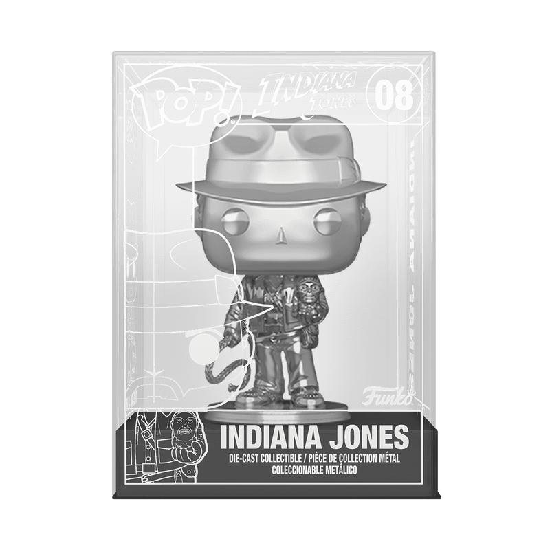 Funko Pop! Raider of the Lost Ark - Exclusive Chase edition - Die Cast Indiana Jones #08