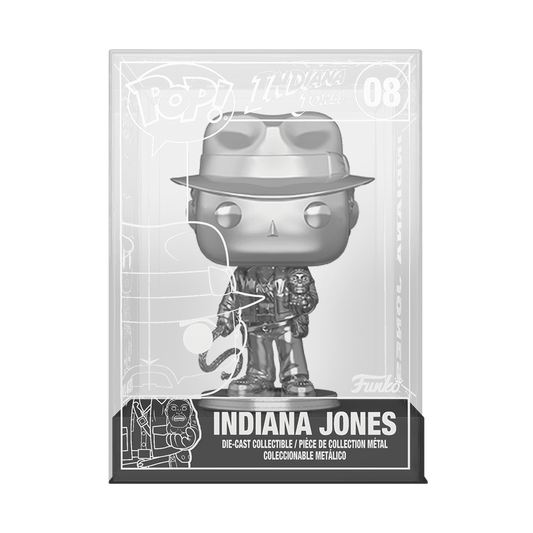 Funko Pop! Raider of the Lost Ark - Exclusive Chase edition -  Die Cast Indiana Jones #08