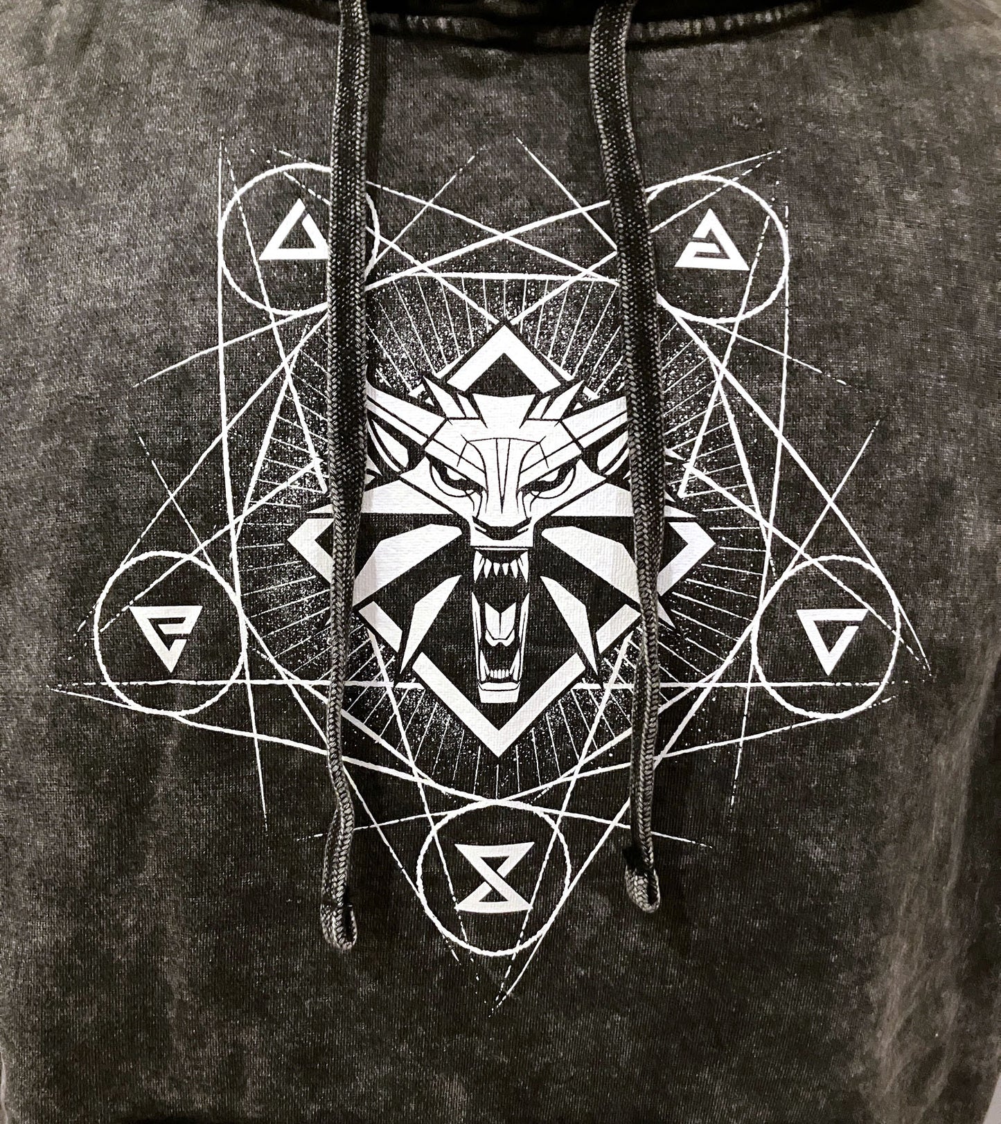 Witcher 3 Wild Hunt Wolf Signs Hoodie