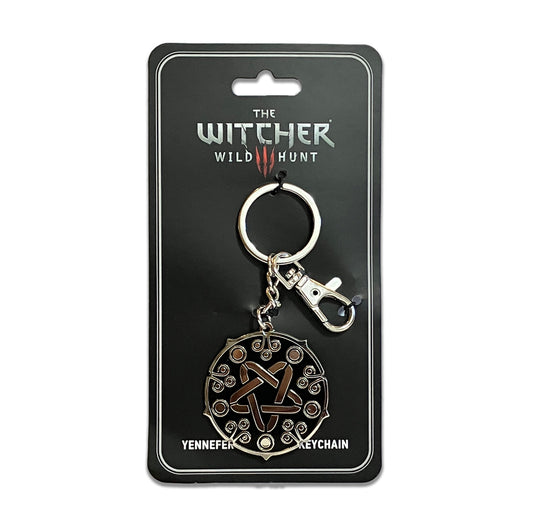 The Witcher 3 - Wild Hunt: Yennefer Enameled Keychain