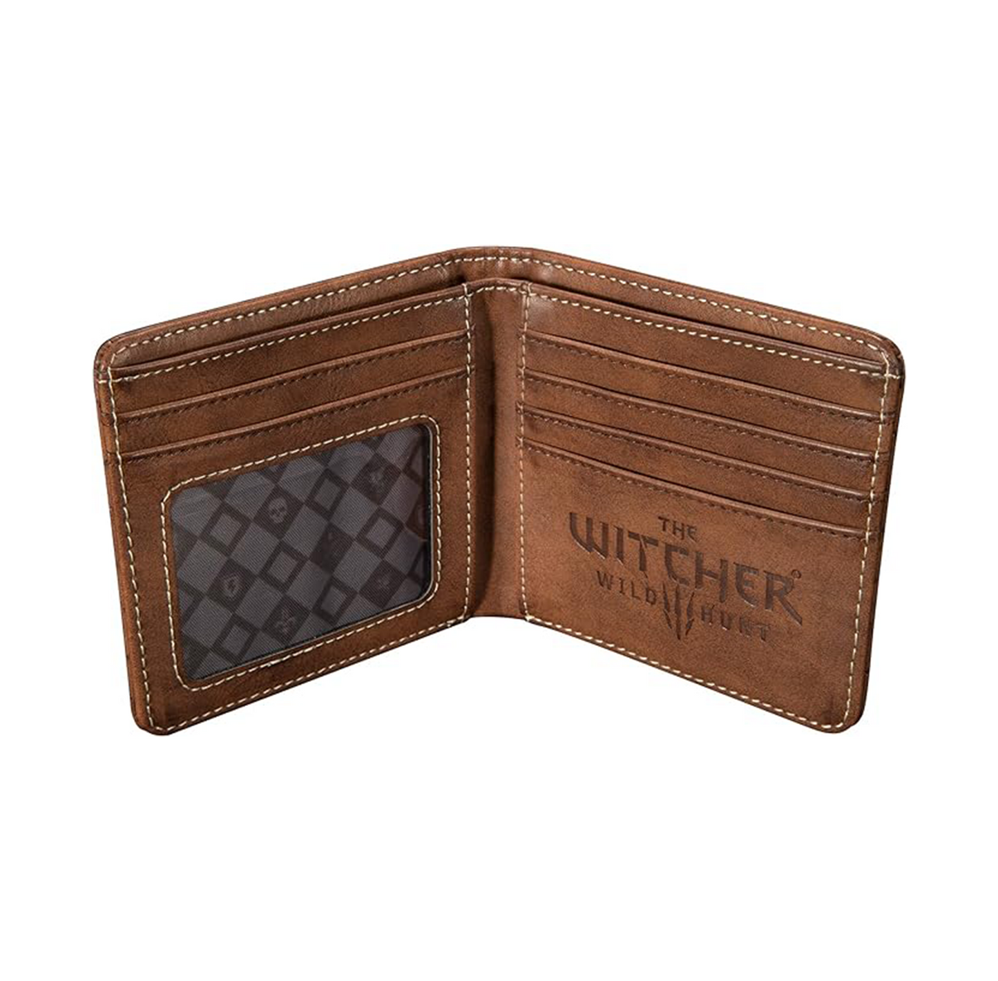 The Witcher 3 Wild Hunt Wolf Brown Bi-fold Wallet