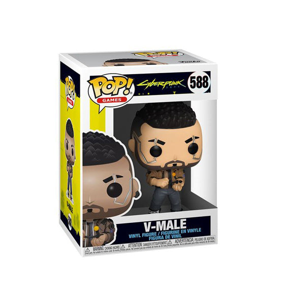 Funko Pop! Cyberpunk 2077 Male V Funko Pop - #588