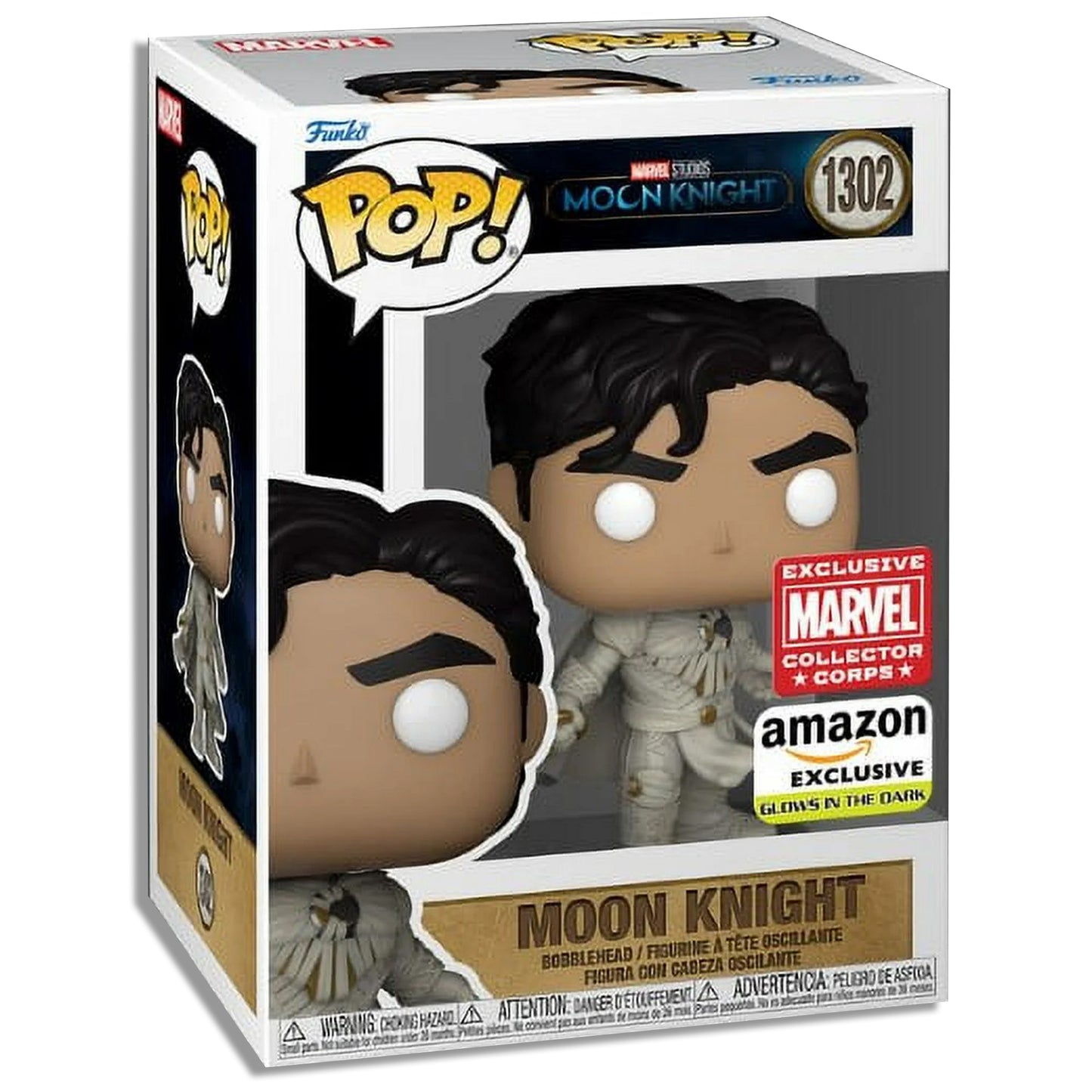 Funko Pop Exclusive Moon Knight" #1302