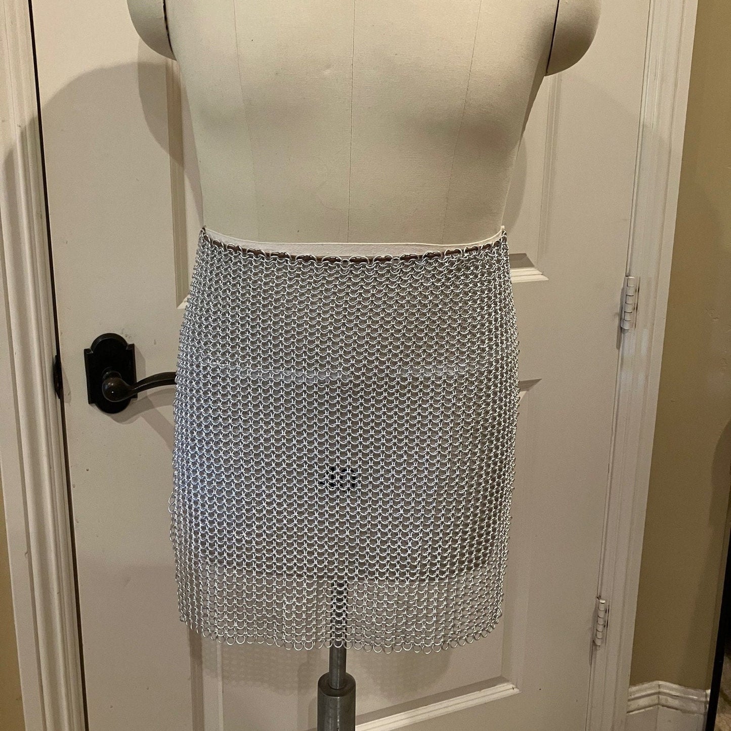 Aluminum Chainmaille Fabric Squares for Armor and Cosplay