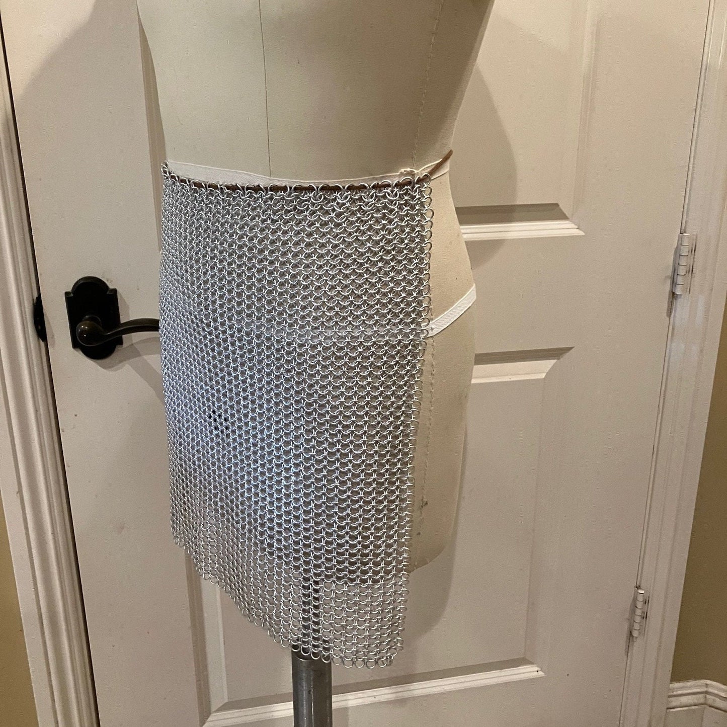 Aluminum Chainmaille Fabric Squares for Armor and Cosplay