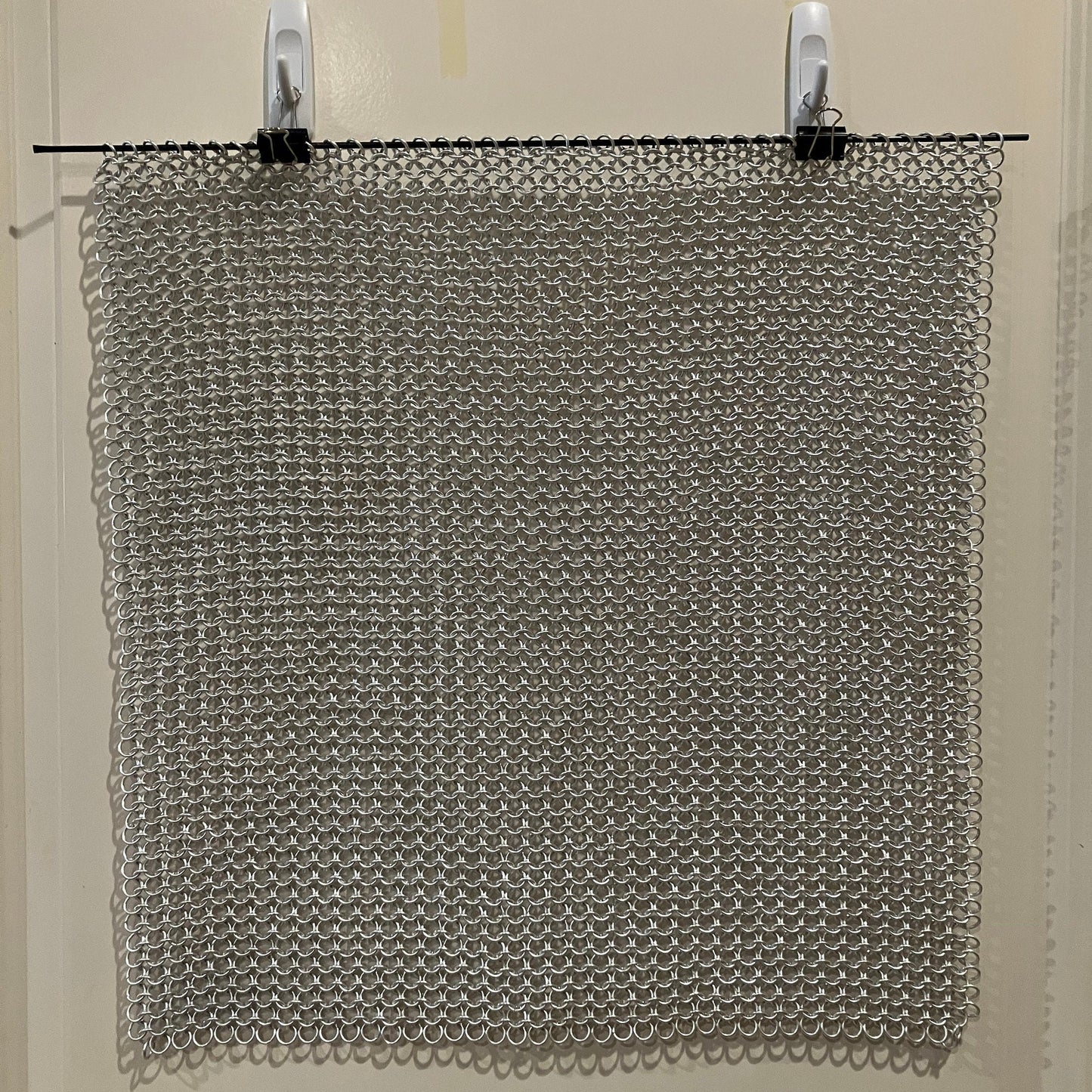 Aluminum Chainmaille Fabric Squares for Armor and Cosplay
