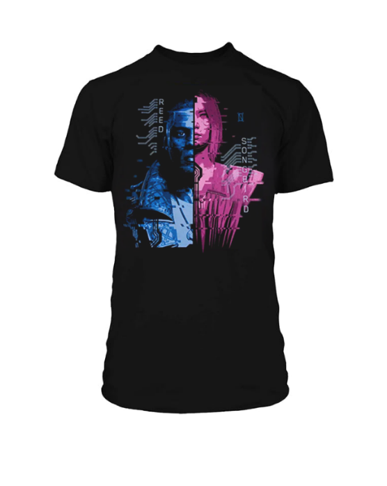 Cyberpunk 2077 Phantom Liberty Reed & Songbird T-shirt