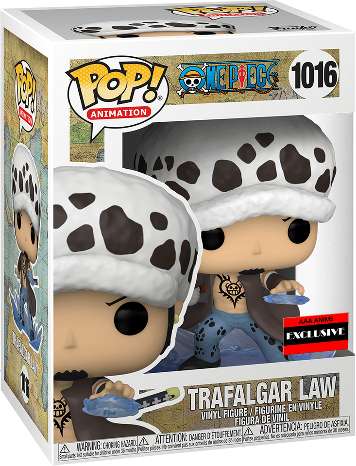 Funko Pop! One Piece Trafalgar Law $1016 -  AAA Anime Exclusive - Mint