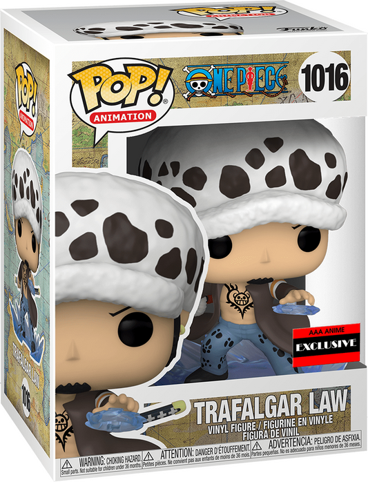 Funko Pop! One Piece Trafalgar Law $1016 -  AAA Anime Exclusive - Mint