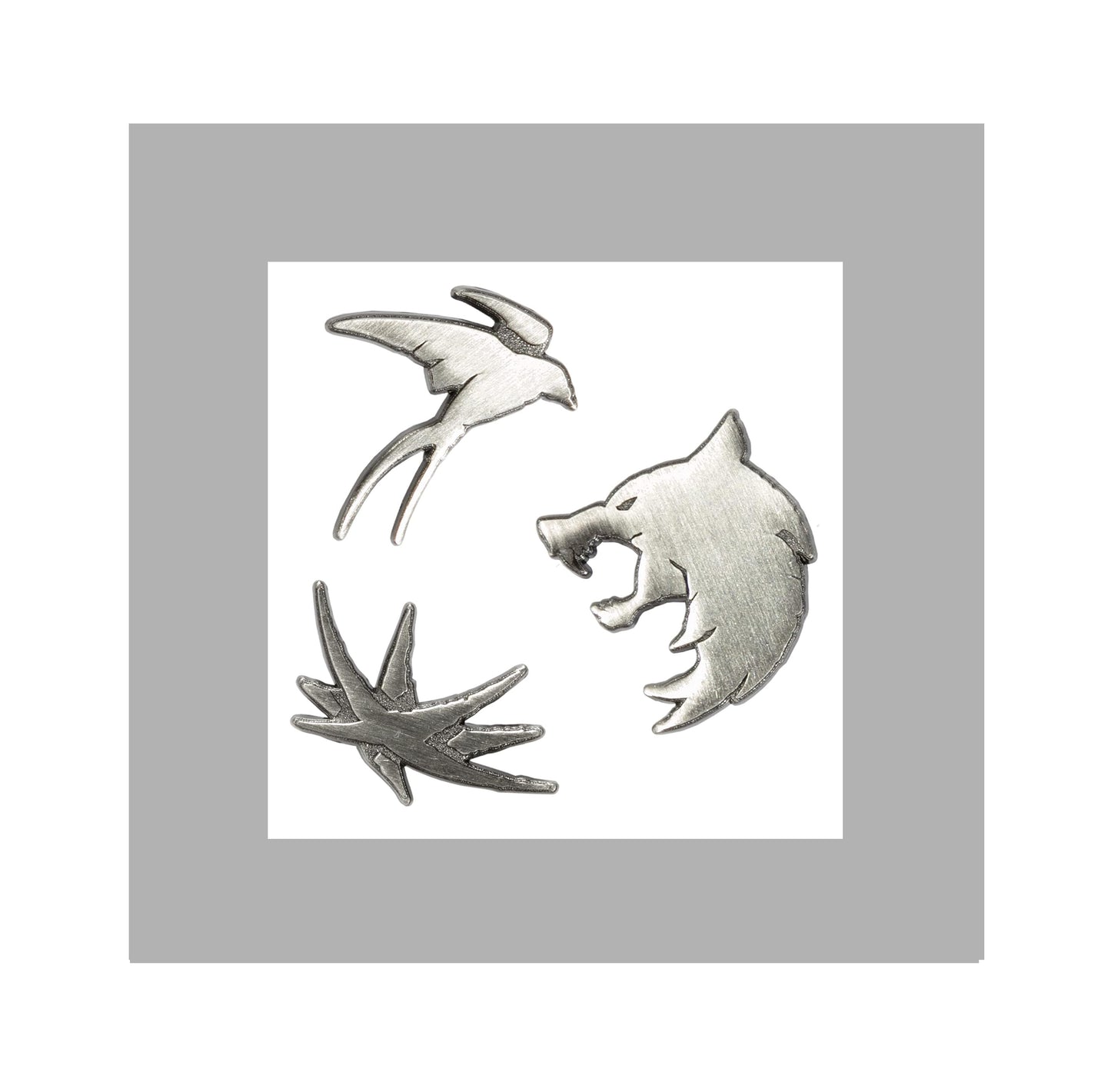 Witcher Trinity Sigil 3 pk Pin Set