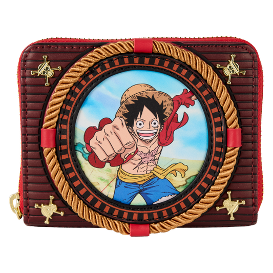 One Piece Luffy Zip Around Wallet - Loungefly