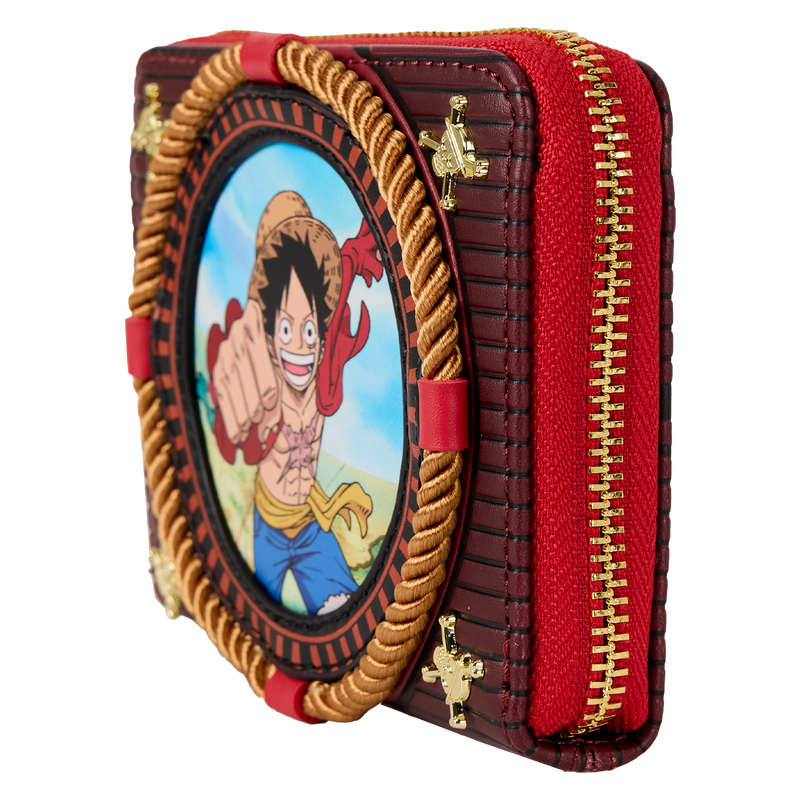 One Piece Luffy Zip Around Wallet - Loungefly