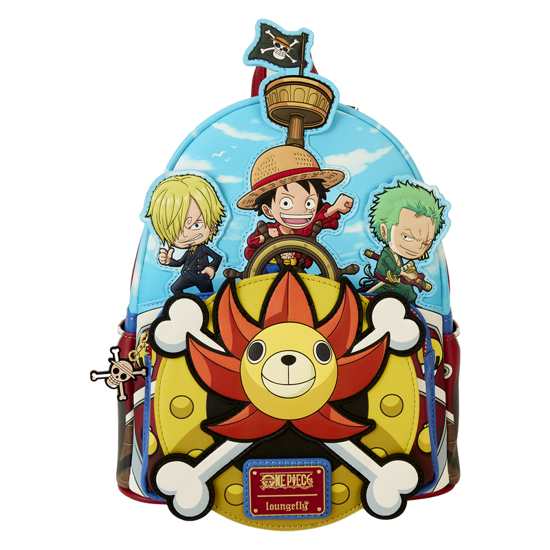 One Piece Thousand Sunny Ship Mini Backpack- Loungefly