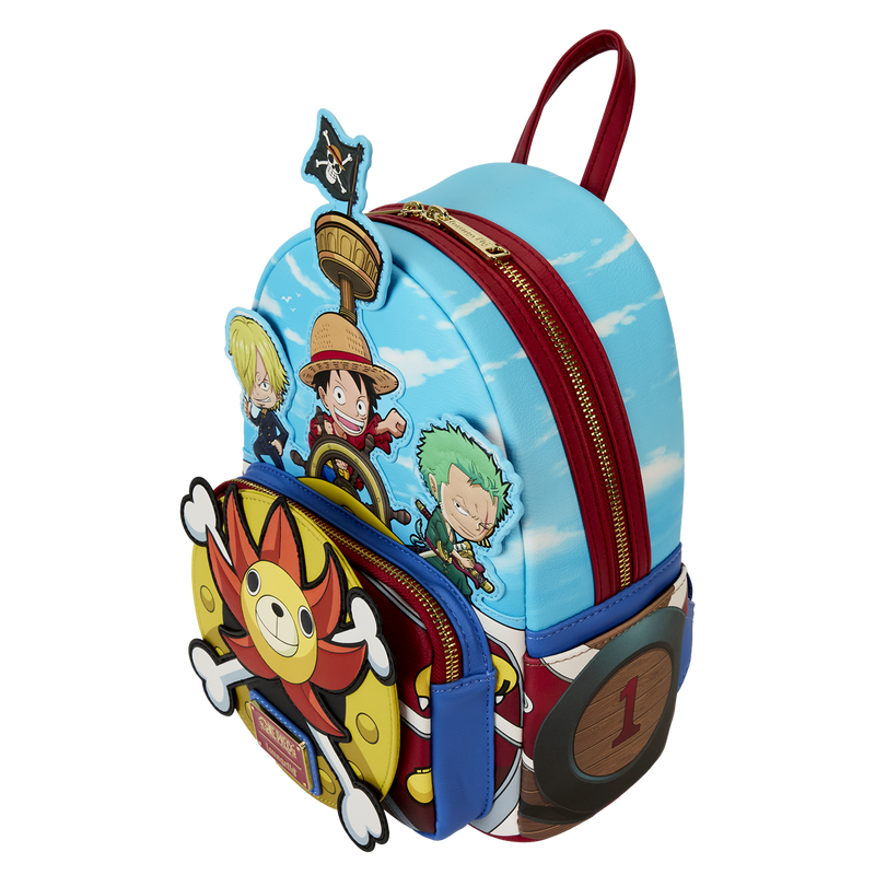 One Piece Thousand Sunny Ship Mini Backpack- Loungefly