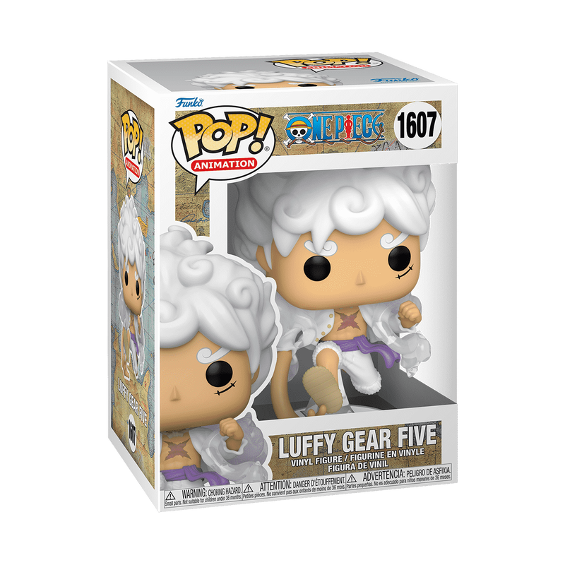 Funko Pop! One Piece Gear 5 Luffy #1607 – Black Eye Paint Variant”
