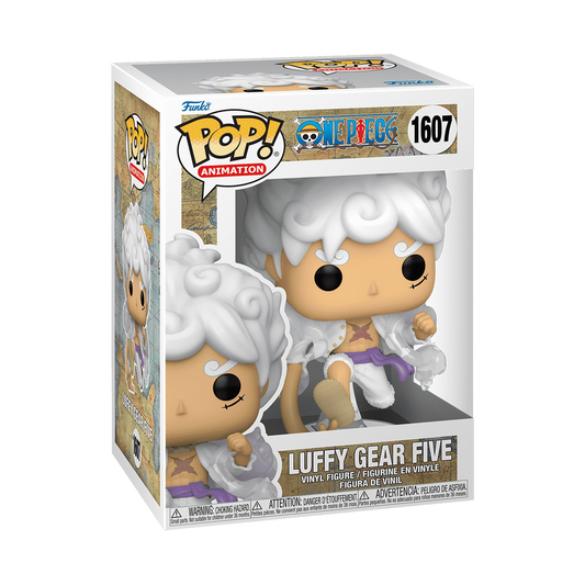 Funko Pop! One Piece Gear 5 Luffy #1607 – Black Eye Paint Variant”