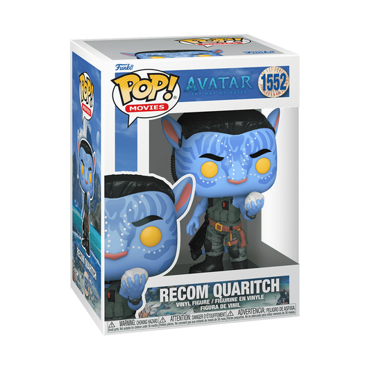 Funko Pop! Movies Avatar's Recom Quaritch #1552-Near Mint
