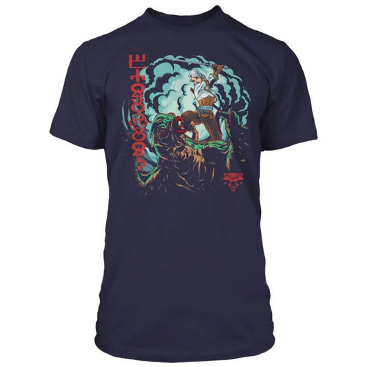 Witcher 3 Ciri Slaying the Basilisk T-shirt